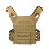 Nylon Tactical Vest – Body Armor Plate Carrier with MOLLE System for Airsoft
