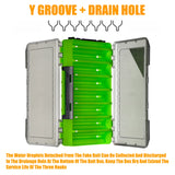 Double Sided Lure Baits Box Fishing Large Compartments