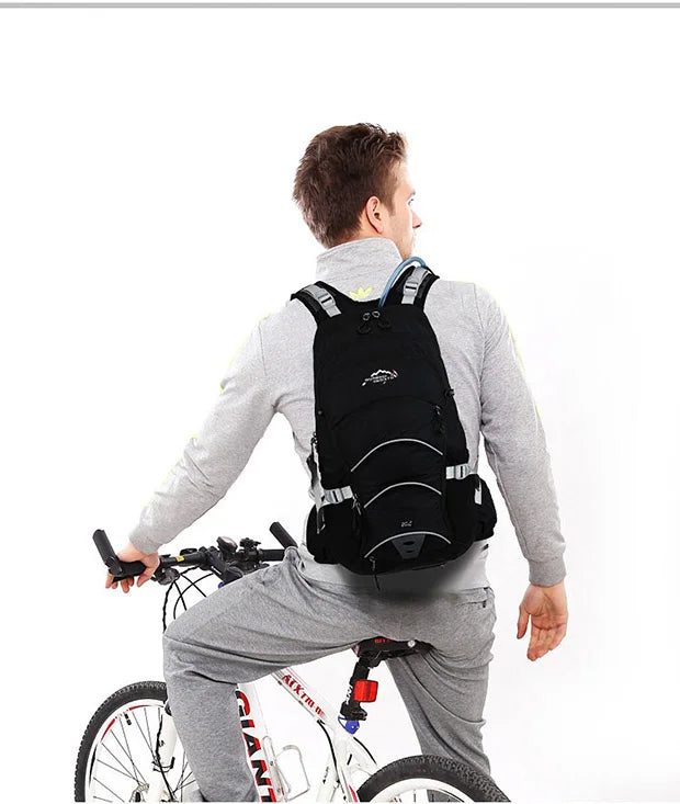 Mountaineering backpack 20 liters men's and women's outdoor sports bag waterproof camping hiking rain
