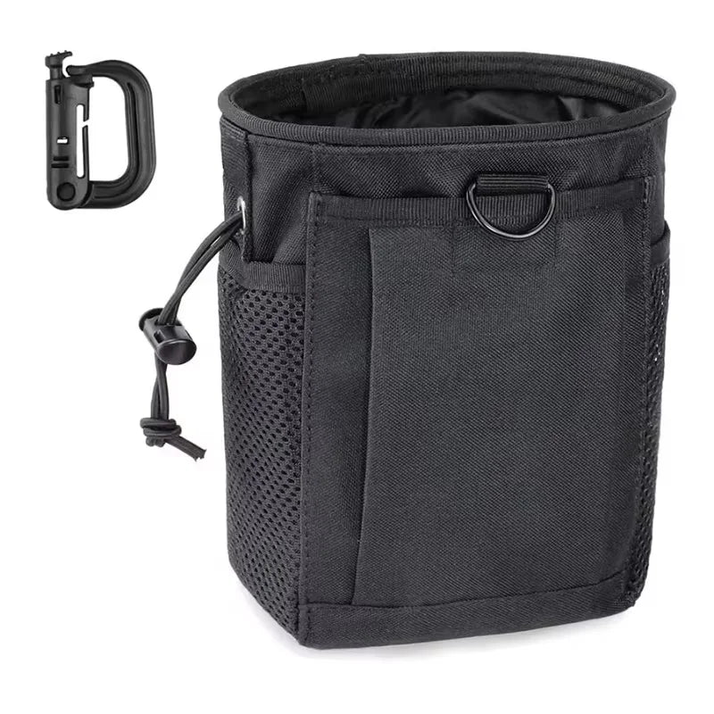 MOLLE Dump Pouch – Adjustable Hunting Ammo & Magazine Recovery Bag