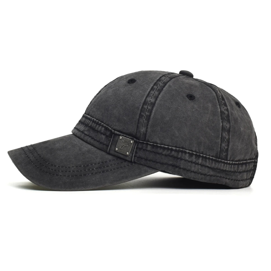 Washed Cotton Baseball Cap Men Women Casual Vintage Dad Hat Adjustable Trucker Style Low Profile Outdoor
