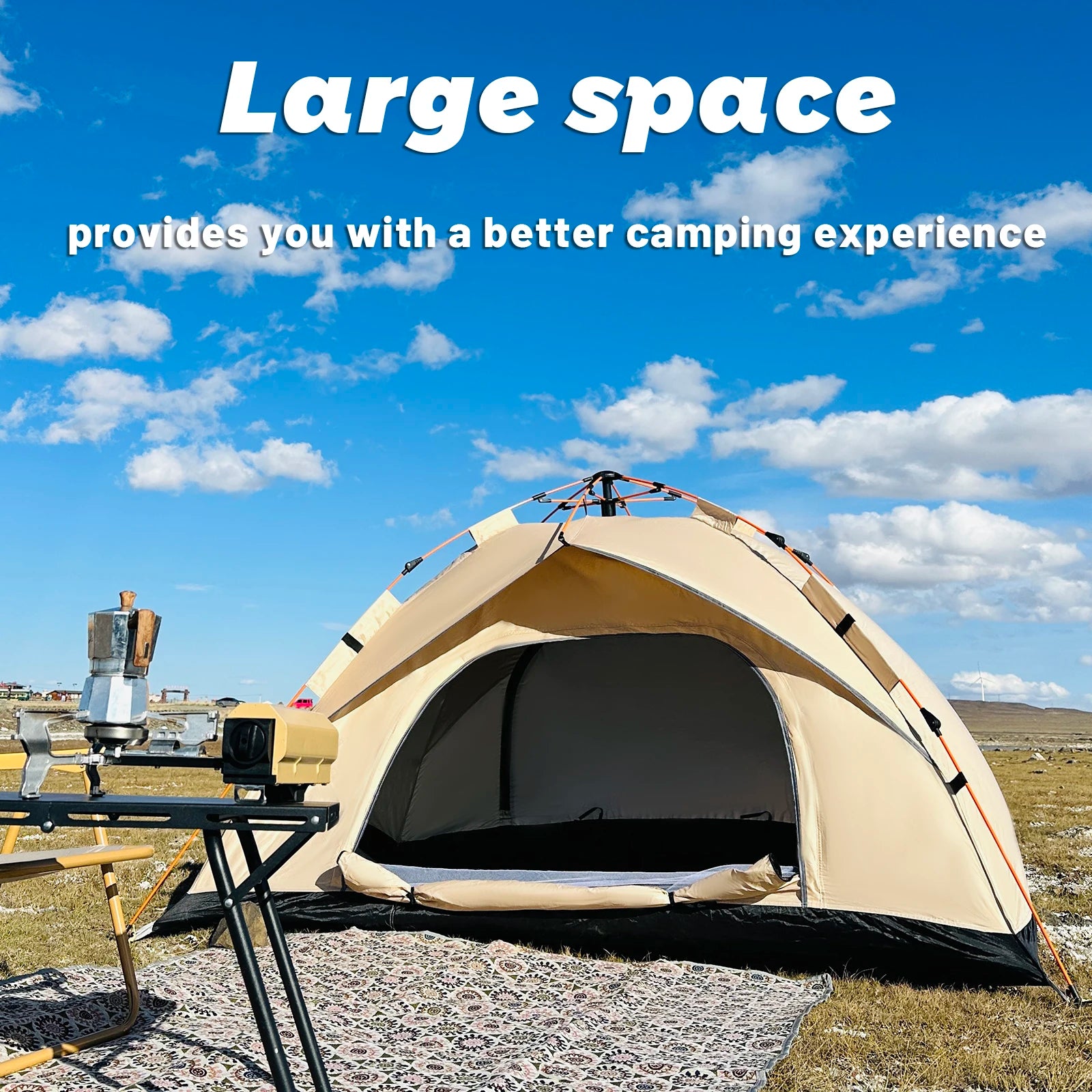 Outdoor Automatic Quick-Opening Tent