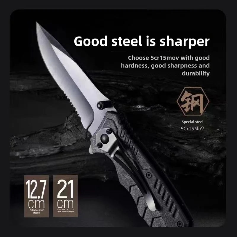 Multi-Functional Folding Camping Knife