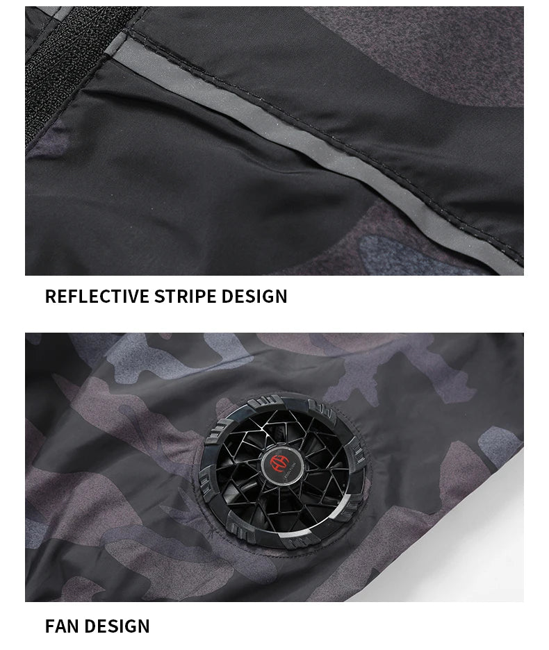 Men & Women Cooling Fan Vest