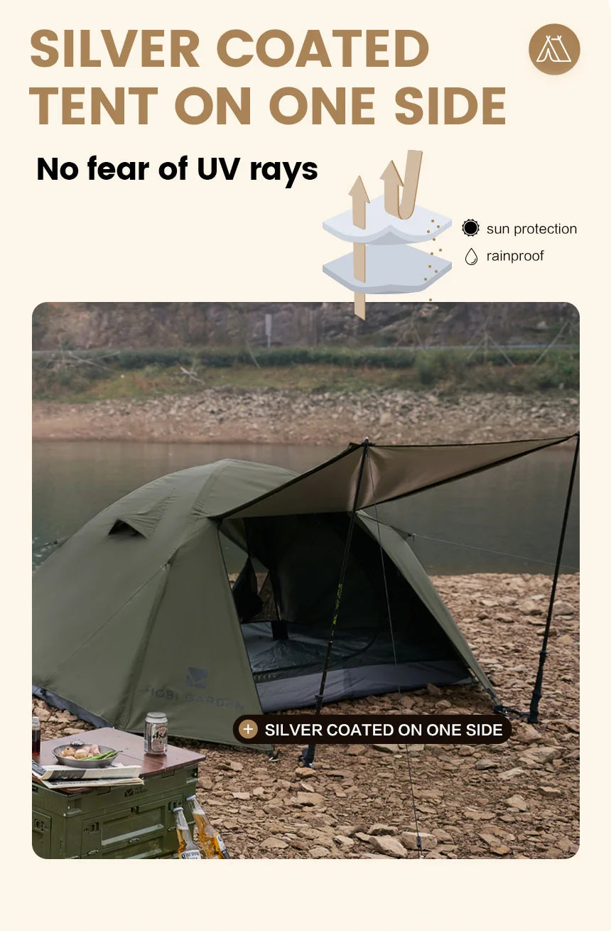 MOBI GARDEN Camping Backpacking Tent