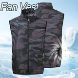 Men & Women Cooling Fan Vest