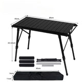 MOUNTAINHIKER Folding Camping IGT Table – Lightweight Wood Outdoor BBQ & Picnic Table