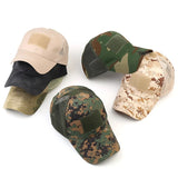 Unisex Sports Outdoor Sunscreen Quick-Drying Hat Men Casual Cap Female Unisex Camouflage Hunting Fishing Baseball Cap