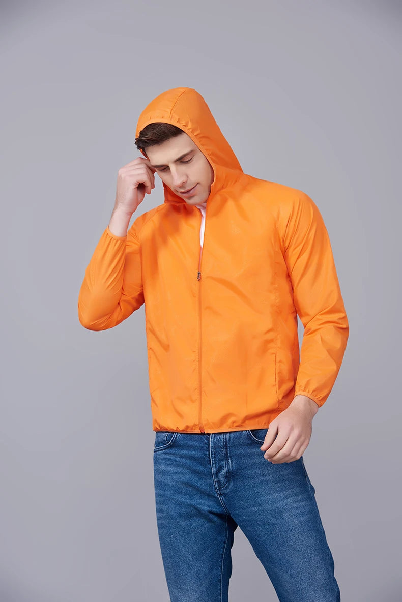 LNGXO Unisex Waterproof Hiking Jacket
