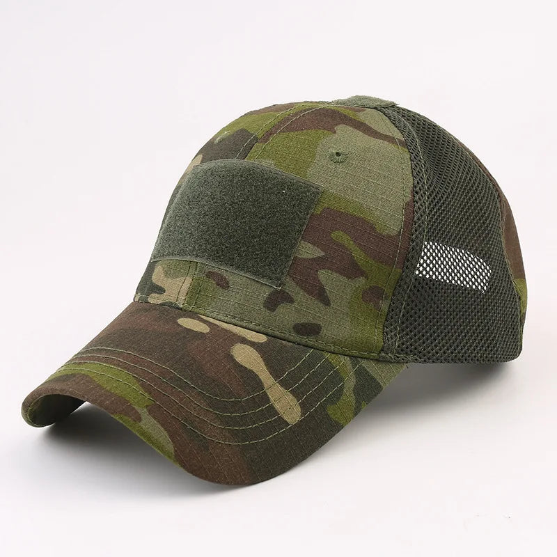 Unisex Sports Outdoor Sunscreen Quick-Drying Hat Men Casual Cap Female Unisex Camouflage Hunting Fishing Baseball Cap