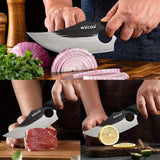High Carbon Steel Kitchen Knife Set
