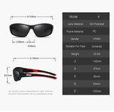 Rapala  High Definition Polarized Sunglasses for Men Women Outdoor Sport Fishing Sun Glasses UV400 Protection Driving Eyeglasses