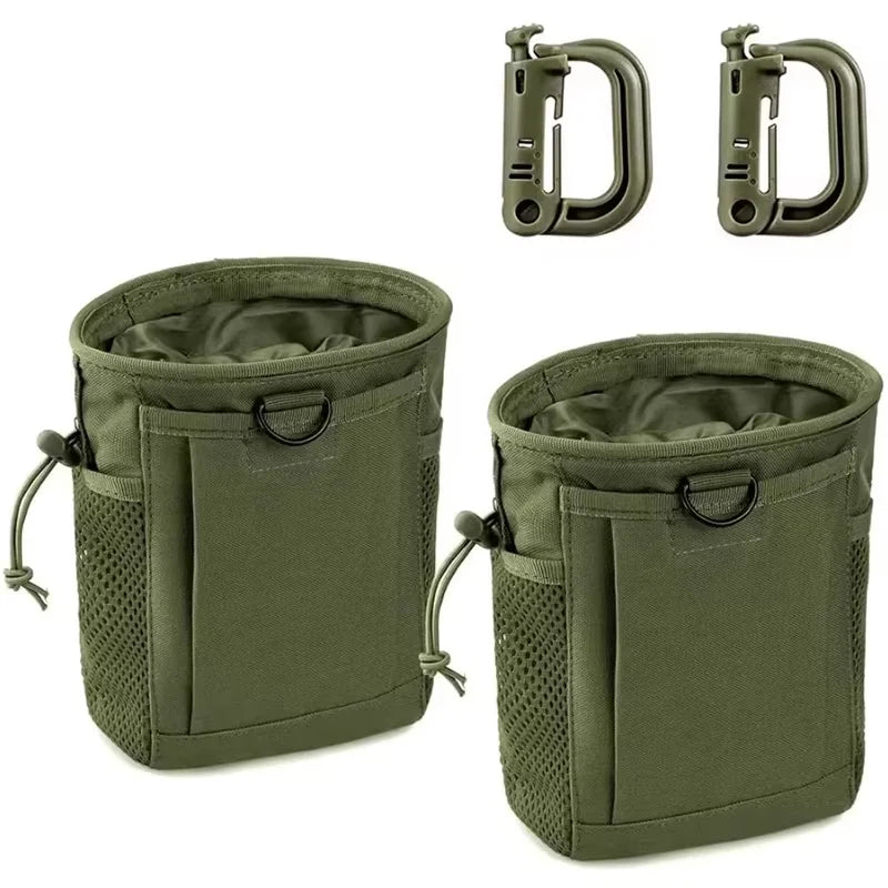 MOLLE Dump Pouch – Adjustable Hunting Ammo & Magazine Recovery Bag