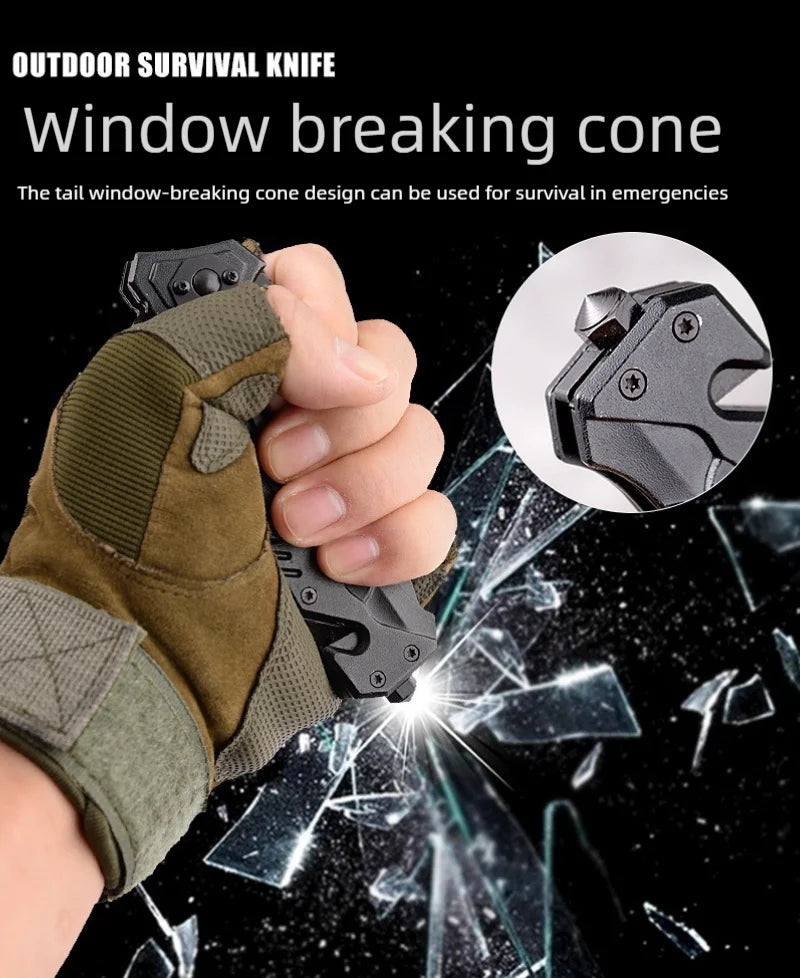 Multi-Functional Folding Camping Knife