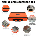 170–410PCS Professional Fishing Kit with Tackle Box – Hooks, Sinkers & Swivels for Bass, Trout & Saltwater Fishing, Rust-Proof Accessories