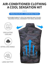 Men & Women Cooling Fan Vest