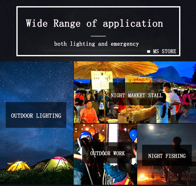 MOSLIGHTING Outdoor LED Camping Light
