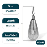 PROBEROS Drop Shot Fishing Sinkers