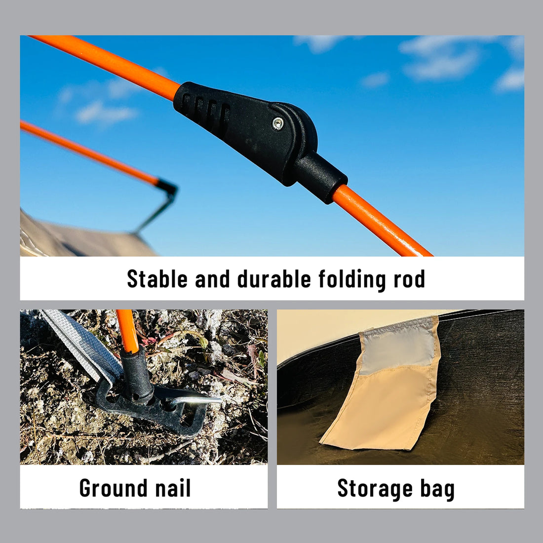 Outdoor Automatic Quick-Opening Tent