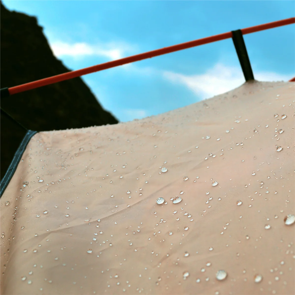 Outdoor Camping Tent – Sunshade Shelter with 2 Doors & 2 Windows for Travel & Self-Driving Trips