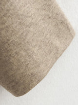 MUJER Women's Plush Padded Winter Coat – Asymmetric Scarf Parka