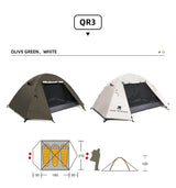 MOBI GARDEN Camping Backpacking Tent