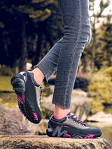 Outdoor Lover Trekking Shoes Men Waterproof Hiking Shoes Mountain Boots Genuine Leather Woodland Hunting Tactical Shoes