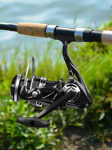 Full Metal Spinning Fishing Reel – 5.2:1 Gear Ratio, 12kg Max Drag, All-Purpose Reel