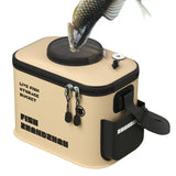 Foldable EVA Live Fish Bucket – Multifunctional Outdoor Fishing and Bait Bag