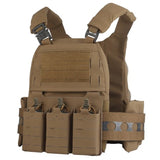 Ferro V5 FCPC Plate Carrier – Modular MOLLE Hunting Vest with Triple Magazine Pouch