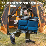 Portable Tall Folding Director’s Chair