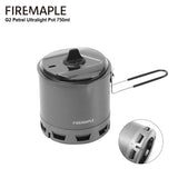 Fire-Maple G2 Petrel Ultralight 750ML Heat Exchanger Pot – Lightweight Camping & Hiking Cookware