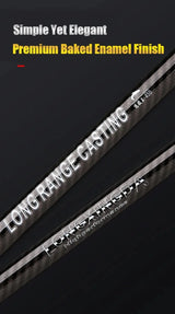 Telescopic Fishing Rod – 3.9m/4.2m/5.0m Carbon Surfcasting Rod, Travel Spinning & Baitcasting Rod with 20–250g Power Casting