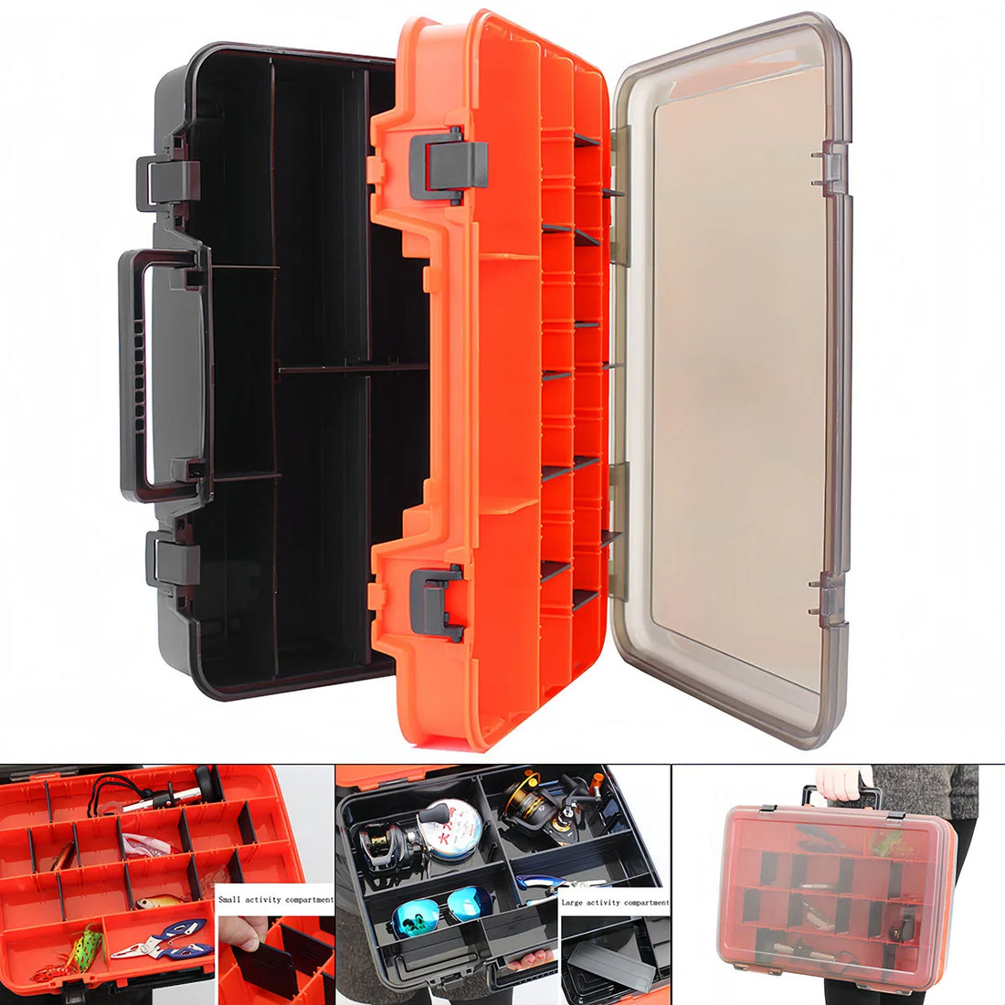 Double-Layer Fishing Tackle Box