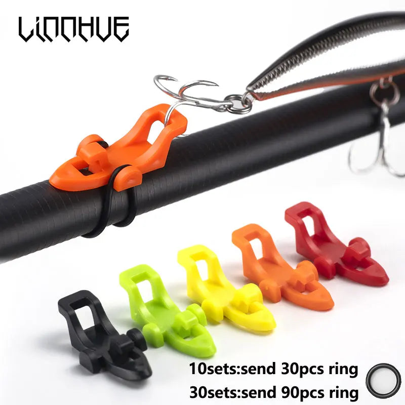 LINNHUE Fishing Rod Hook Keeper