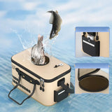 Foldable EVA Live Fish Bucket – Multifunctional Outdoor Fishing and Bait Bag