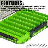 Double Sided Lure Baits Box Fishing Large Compartments