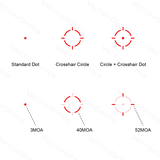 Vector Optics Frenzy-X 1x22x26 MOS Red Dot Scope Hunting Collimator Sight