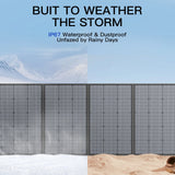 MHPOWOS 400W Portable Solar Panel