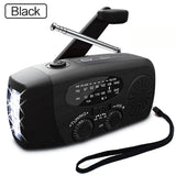 SSolar Hand Crank Camping Light with AM/FM Radio