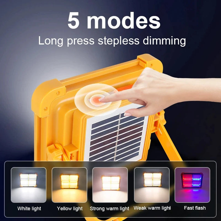 20000mAh Solar Rechargeable Camping Lantern