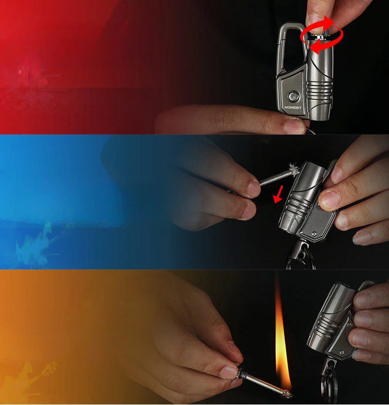 10000 Match Keychain Torch Lighter