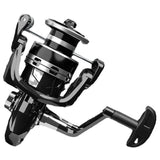 Full Metal Spinning Fishing Reel – 5.2:1 Gear Ratio, 12kg Max Drag, All-Purpose Reel