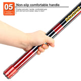 JOSBY Telescoping Foldable Fishing Landing Net – 2.1m/3m/4m Lightweight Carbon Fiber Pole for Carp & Sea Fishing