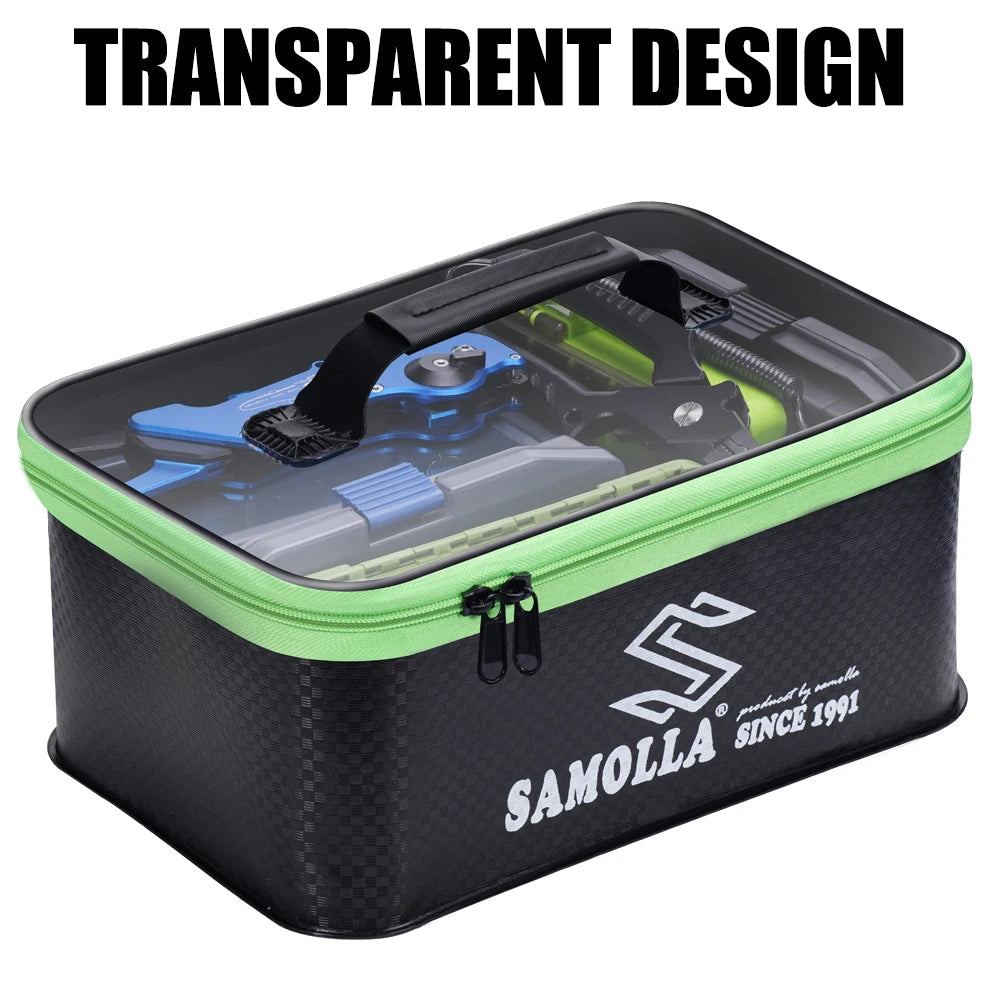 EVA Thicken Waterproof Fishing Box – Live Fish Bucket and Gear Storage Bag