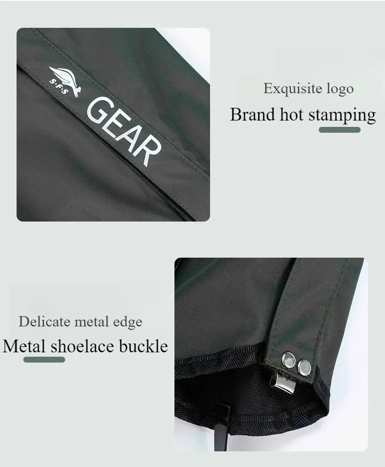 Outdoor Waterproof Hiking Leg Gaiters