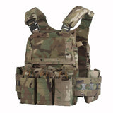 Ferro V5 FCPC Plate Carrier – Modular MOLLE Hunting Vest with Triple Magazine Pouch