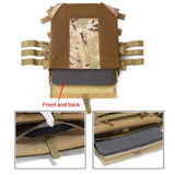 Nylon Tactical Vest – Body Armor Plate Carrier with MOLLE System for Airsoft