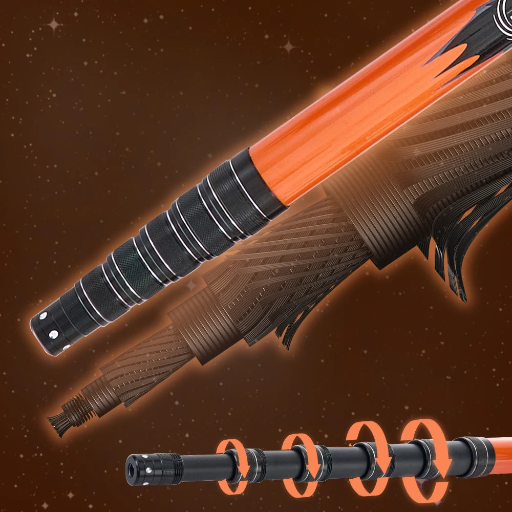 MBLN Ultralight Carbon Fiber Telescopic Fishing Landing Net – 325cm with Alloy Net Head