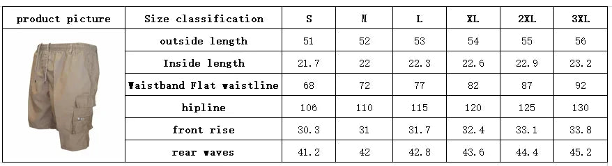 Men’s Summer 2025 Multi-Pocket Casual Sports Shorts